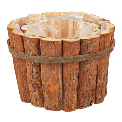 Holztopf 2er Set