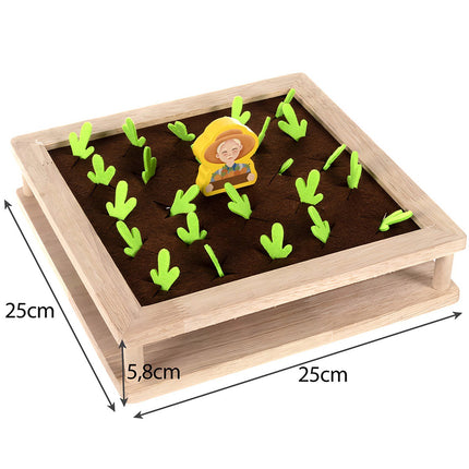 Wooden puzzle - Kruzzel farm 22755