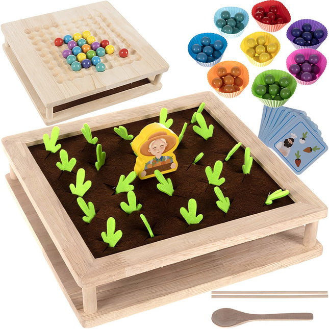 Wooden puzzle - Kruzzel farm 22755
