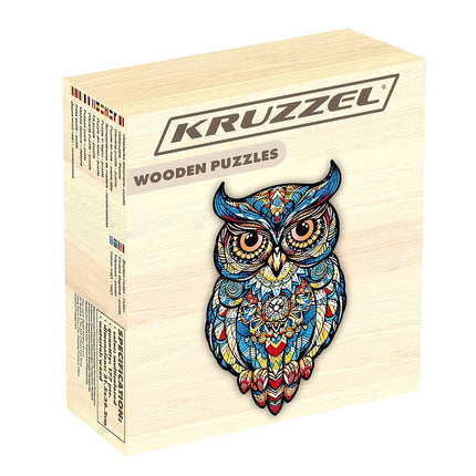 Wooden puzzle - Kruzzel puzzle 24551