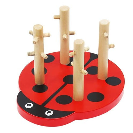 Wooden puzzle - ladybug