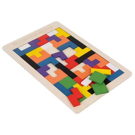 Wooden puzzle/tetris Kruzzel 22667