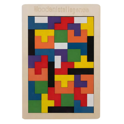 Wooden puzzle/tetris Kruzzel 22667