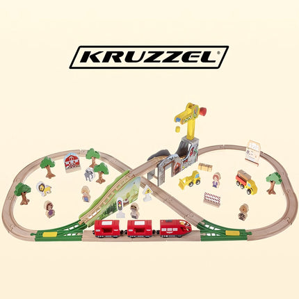 Holzeisenbahn - Kruzzelbahn 22495