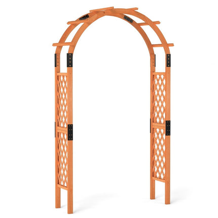 Rosenbogen aus Holz für Kletterpflanzen Gartenbogen Torbogen Rankhilfe Rankhilfe Spalier