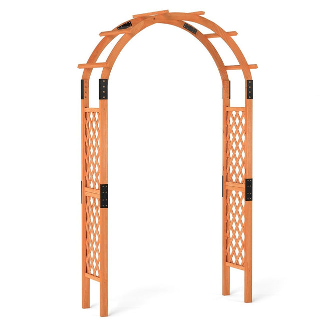 Rosenbogen aus Holz für Kletterpflanzen Gartenbogen Torbogen Rankhilfe Rankhilfe Spalier