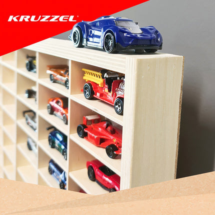 Holzregal für KRUZZEL 21997 Autos/Federn 