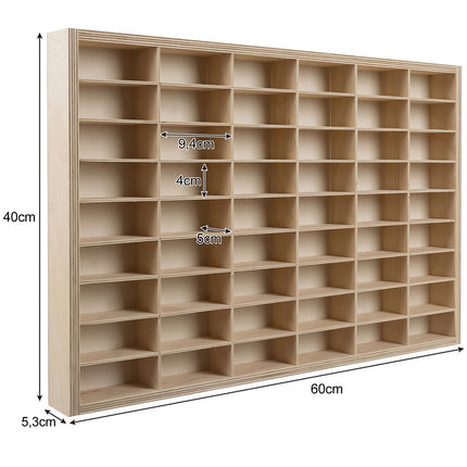 Wooden shelf for KRUZZEL 21998 cars/springs