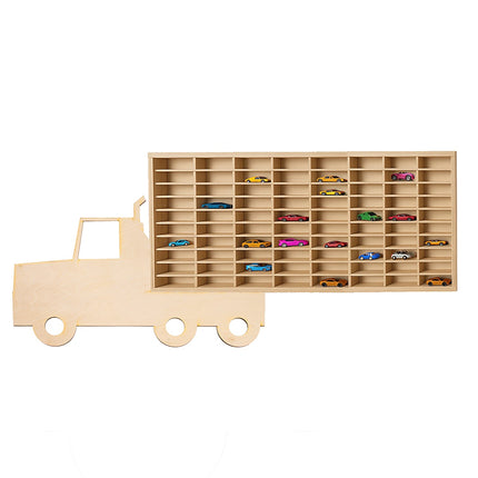 Holzregal für Autos - Kruzzel 26582 LKW