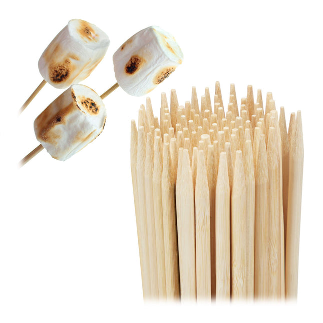 Holzspieß Bambus 300er Set lang
