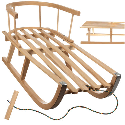 Luge en bois Kruzzel 25217
