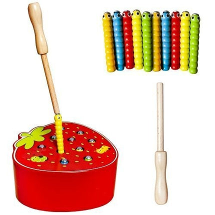 Wooden strawberry game