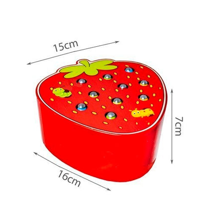 Wooden strawberry game