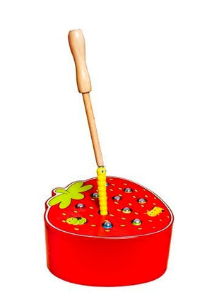 Wooden strawberry game