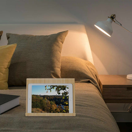 Support de tablette en bois