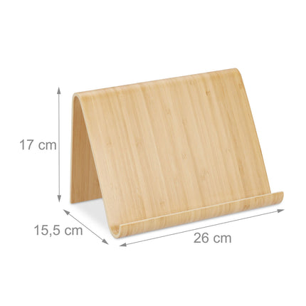 Support de tablette en bois