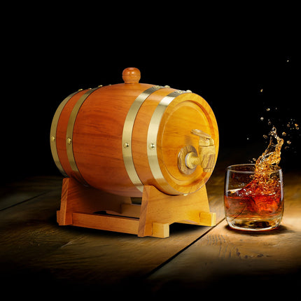 Whiskyfass aus Holz 1,25 l