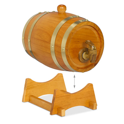 Whiskyfass aus Holz 1,25 l