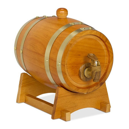 Whiskyfass aus Holz 1,25 l