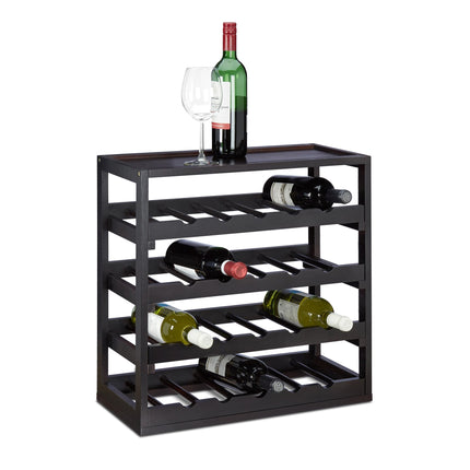 Weinregal aus Holz