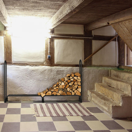 Holzregal aus Metall 201 cm