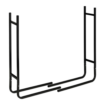 Wood stand in steel