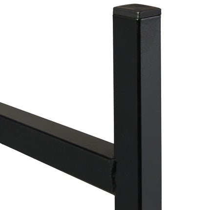 Wood stand in steel