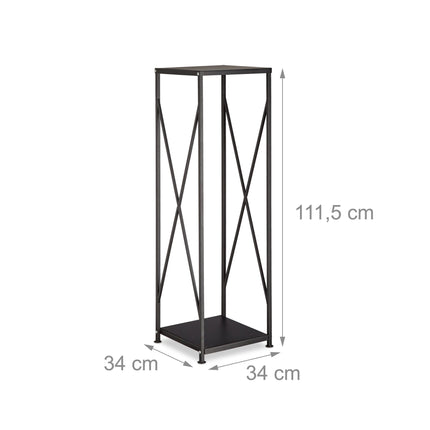 Wood stand made of steel