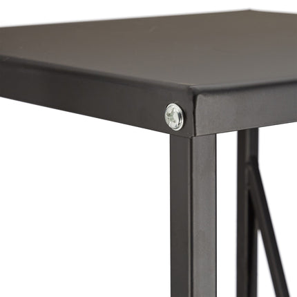 Wood stand made of steel
