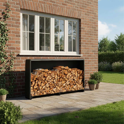Holzständer mit Deckel