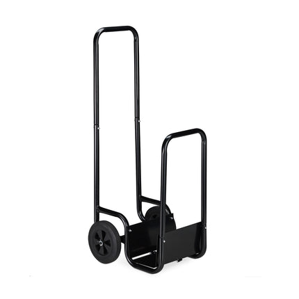 Chariot en bois noir