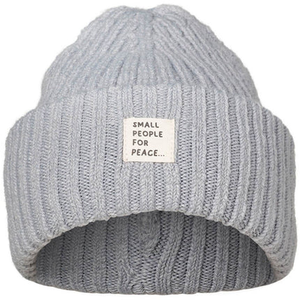 Wool Beanie for Toddlers - Sunrise Blue, Ages 1-2