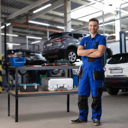 Werkbank mit 2 Ebenen