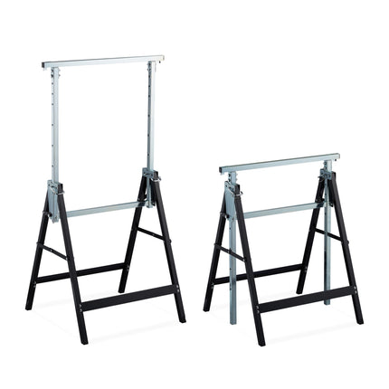 Chevalet de travail en acier, lot de 2