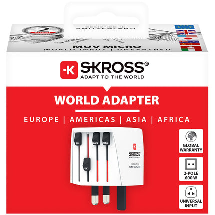 Weltreiseadapter MUV Micro ungeerdet