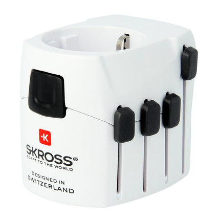 Weltreiseadapter PRO Grounded