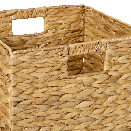 Woven Water Hyacinth Storage Baskets – Set of 3