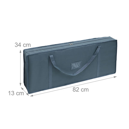 Wrapping Paper Storage Bag with Mesh Pockets