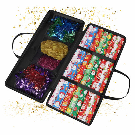 Geschenkpapiertasche mit Netztaschen