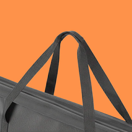 Wrapping Paper Storage Bag with Mesh Pockets