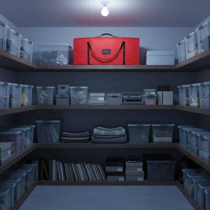 Geschenkpapiertasche mit Netztaschen