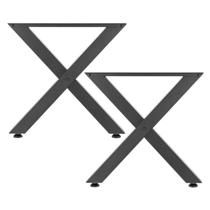 X-Frame Table Legs, 2-Pack, 760x750 mm, 1000 kg