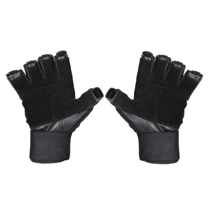 XL černé fitness rukavice – velikost RST04