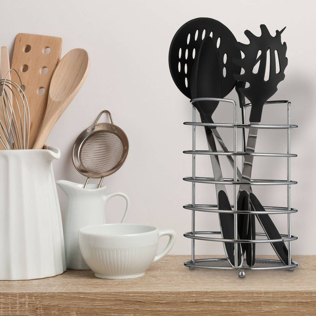 Support XL pour ustensiles de cuisine en métal