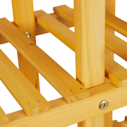 XL Pflanzenständer aus Holz mit 5 Ebenen