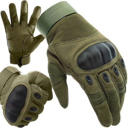 XL tactical gloves - khaki Trizand 21772