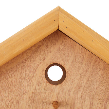XXL Bird Feeder with Stand – Fir Wood, Weatherproof Roof