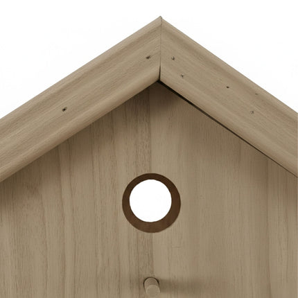 XXL-Vogelhaus mit Ständer – wetterfest, aus Tannenholz