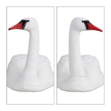 XXL Gartendeko Schwan