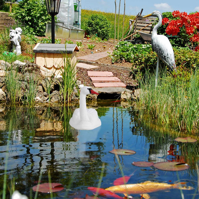 XXL Gartendeko Schwan